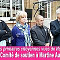 Primaires PS vues de Noisy-le-Sec : Les soutiens à <b>Martine</b> <b>Aubry</b> (Vidéo - Partie 5)
