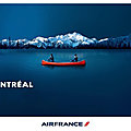 Nouveaux visuels Air France…tout en élégance.
