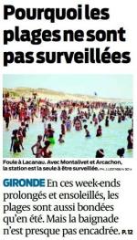 2017 05 30 SO Plages non surveillées