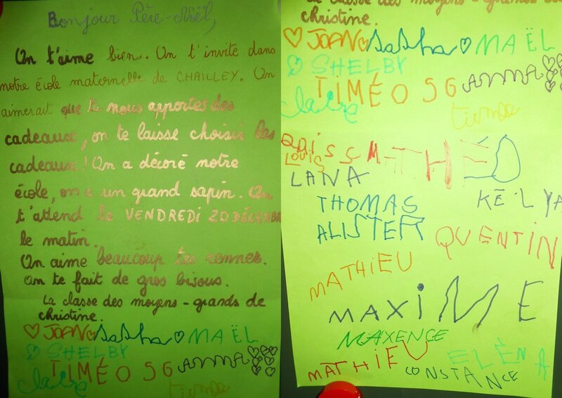 A lettres Noël 1