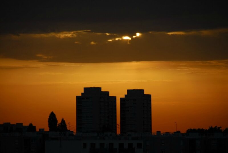 Montreuil couché de soleil