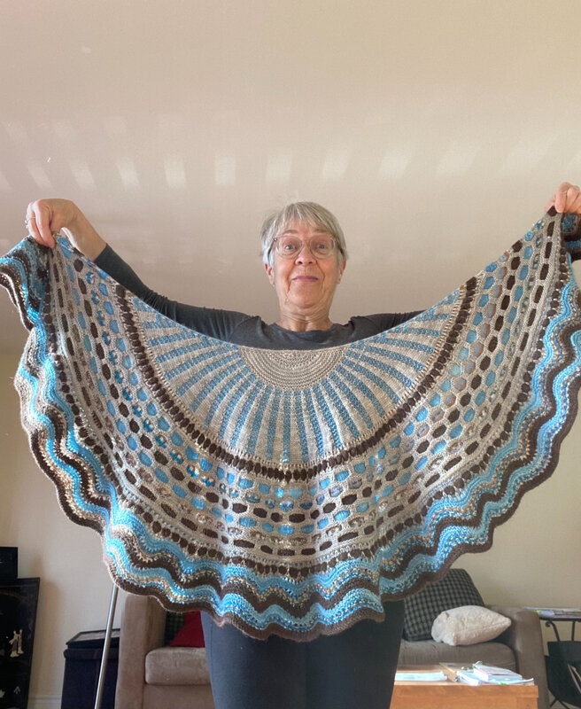 Winter Lights Shawl