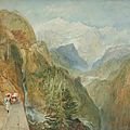<b>Joseph</b> <b>Mallord</b> <b>William</b> <b>Turner</b>, R.A. (London 1775-1851), Mont Blanc from Fort Roch, Val d'Aosta