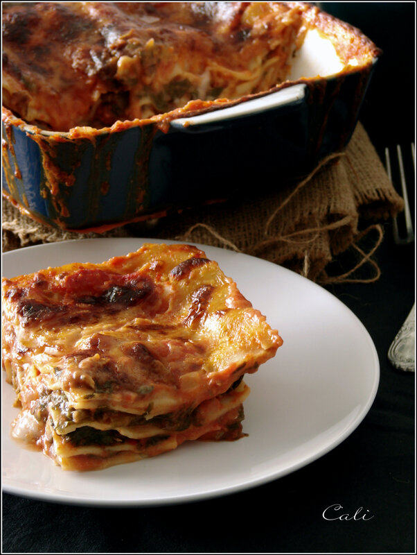 Lasagnes aux Blettes & Roquefort 001