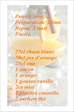 recette coktail