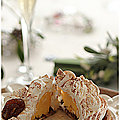 Mont blanc revisité, <b>sorbet</b> de mandarine.....Dessert qui en jette!!!! Partenariat K-DELICES DE PROVENCE...