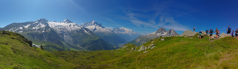 La chaîne du Mont Blanc