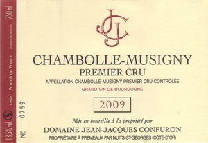 R4 Chambolle Musigny-Premier Cru-JJ Confuron_2009