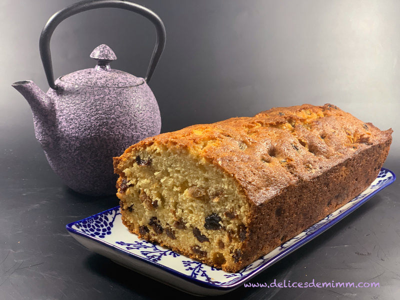 Cake anglais aux raisins et au rhum