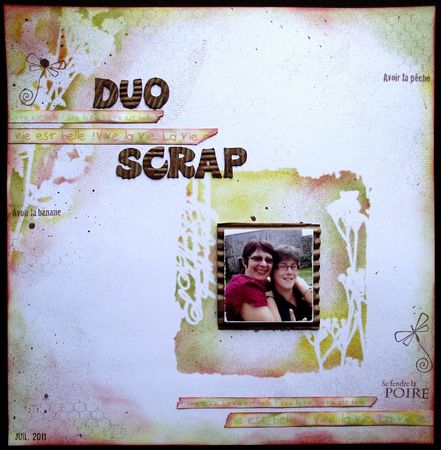 3 page duo scrap