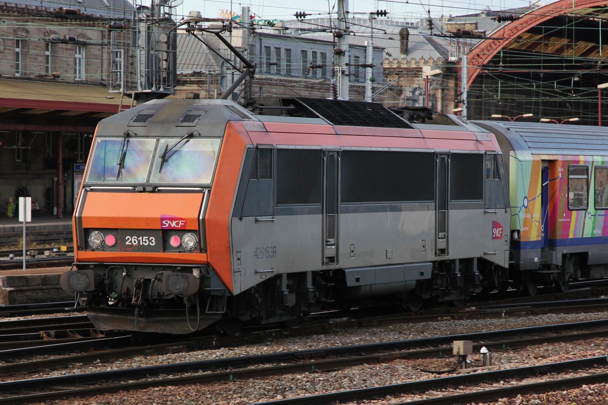 BB 26153, TER 200 à Strasbourg