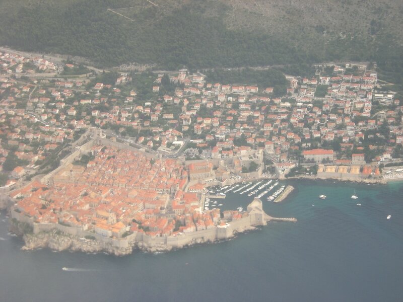 027 Dubrovnik vue du ciel