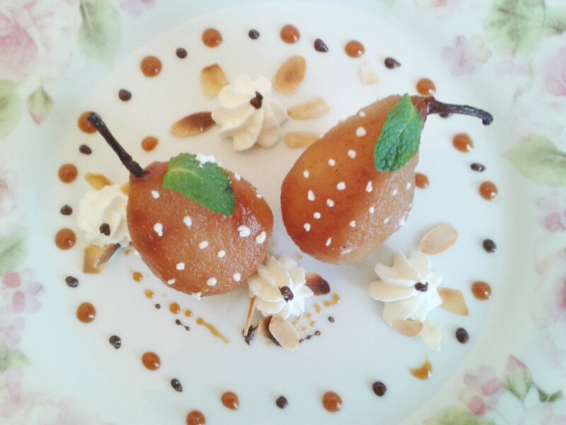 POIRE au four ( du chef Custos)