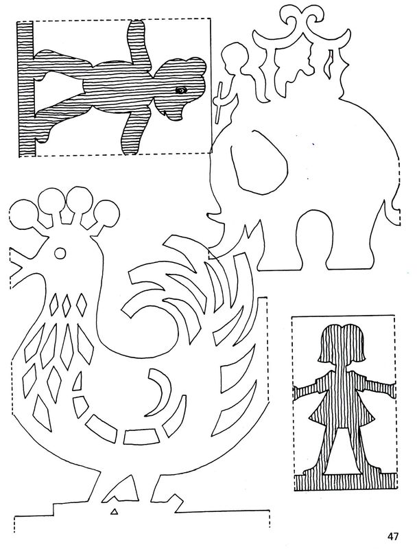 Ribambelles Ciseaux et Papier modèles