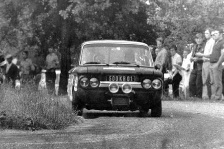 1968 - 21ème Rallye du Mont Blanc (NSU TTS 500 KR 01) 6ème au Scratch (Ginette et Vonvon)