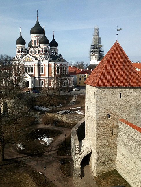 Cathédrale Alexandre-Nevski, Tallinn, Estonie