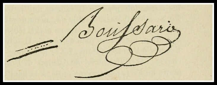 Boussard général signature