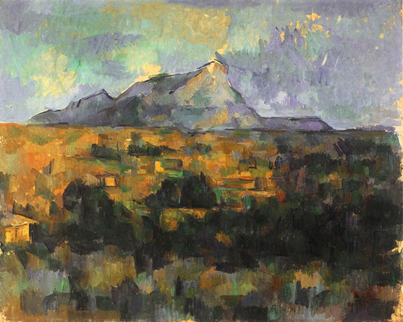 La-montagne-Sainte-Victoire-vue-des-Lauves-1902-1906-huile-sur-toile-65-x-81-cm-Zurich-Emil-G