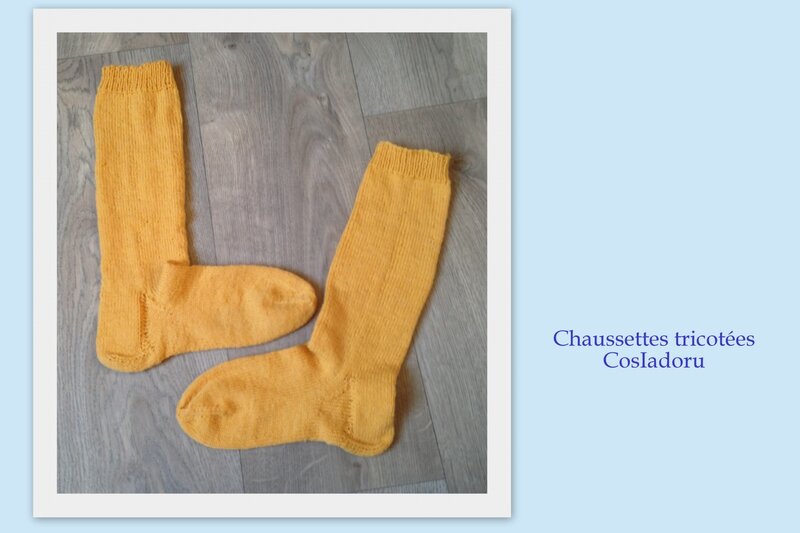 Chaussettes tricotées2
