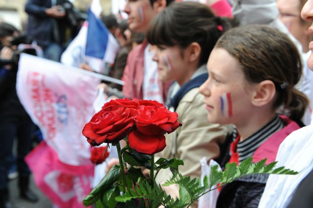 Hollande 6 mai roses 2
