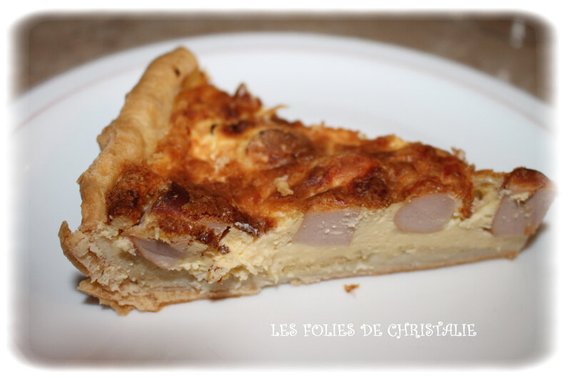 Quiche saucisses 7
