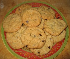 recettes dessert Cookies aux éclats de noix de macadamia et pépites de chocolat blanc