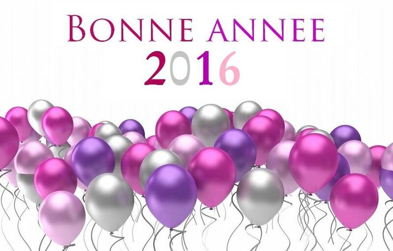 bonne année 2016 ballons