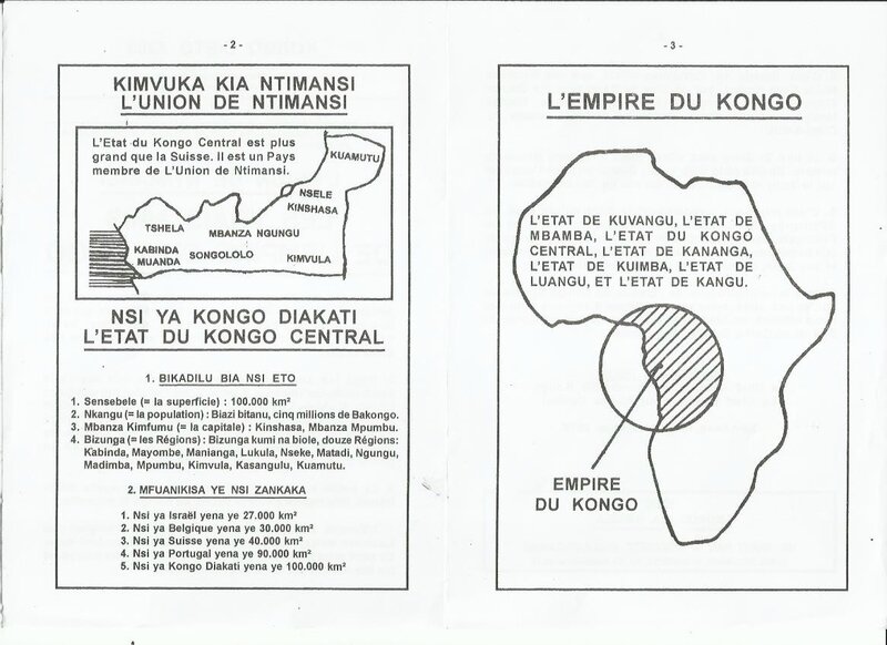 LES VRAIS AMIS DE L'EMPIRE DU KONGO b