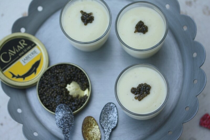 veloute de chou fleur d barry et caviar chez requia