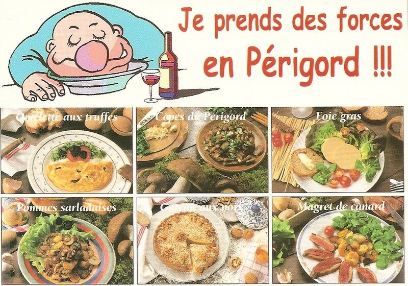 D 'la bouffe en Périgord !