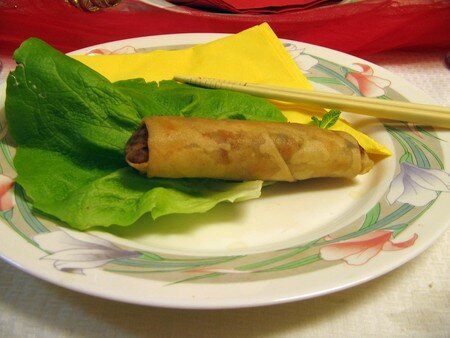 Rouleaux de printemps Thaïlandais recettes entrees Du printemps en rouleaux!