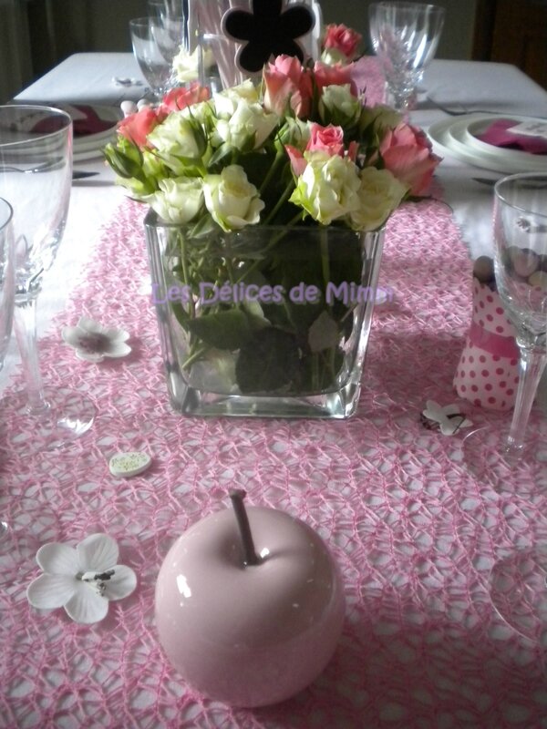 Ma table de Pâques très girly en rose 4