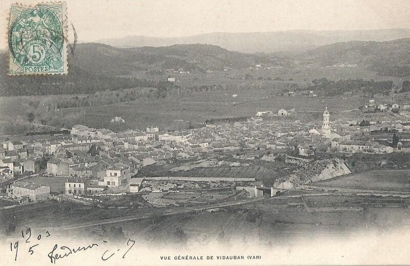 Vidauban-vue générale