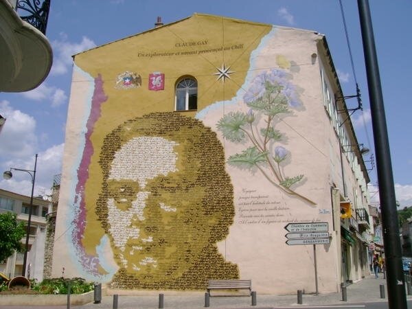 Claude Gay fresque