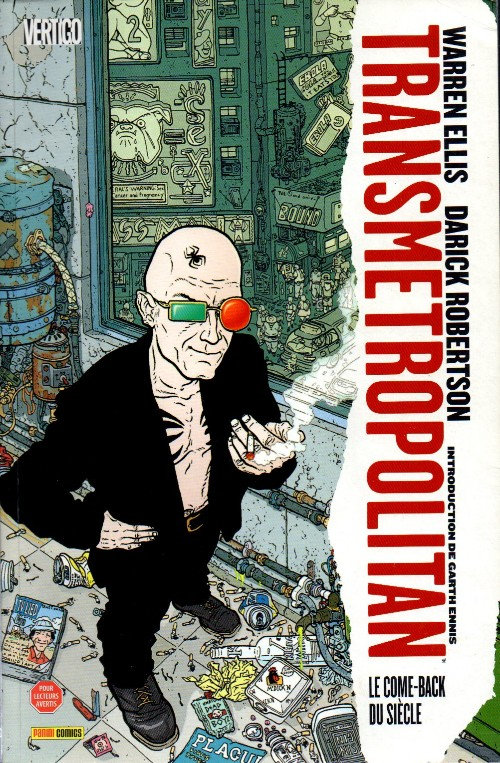panini transmetropolitan 01 le come-back du siècle