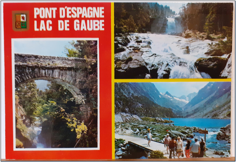 Pont d'Espagne 763 - Lac de Gaube - Datée 1991
