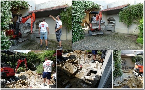 travaux courette juin 2023