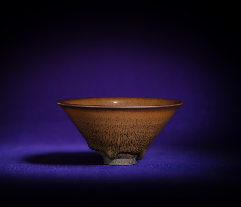 An heirloom Jian russet-streaked 'nogime tenmoku' bowl, Southern Song dynasty