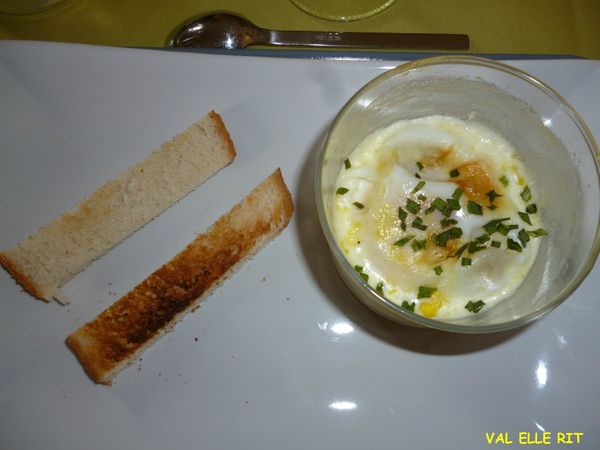 Oeuf cocotte foie gras 2