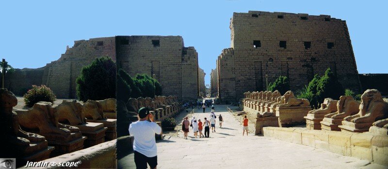 Le Temple de Karnak, la 