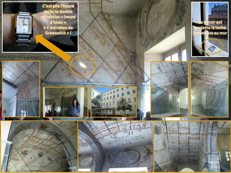 blog horloge solaire inétrieure su lycée Stendhal de grenoble isere 38