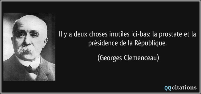 Citation Georges Clémenceau