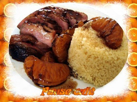 magret de canard mandarine