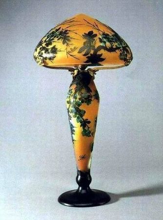 Lampe Emile Gallé