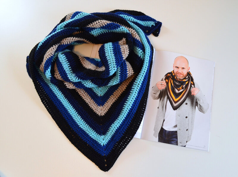Chèche Homme-chale- crochet-laine-Creapassions-La chouette bricole (2)