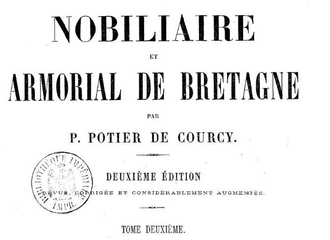 Nobiliaire de Bretagne 1862 Tome 2_1