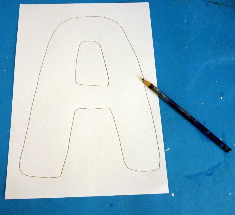 Lettres façon BATIK (27)