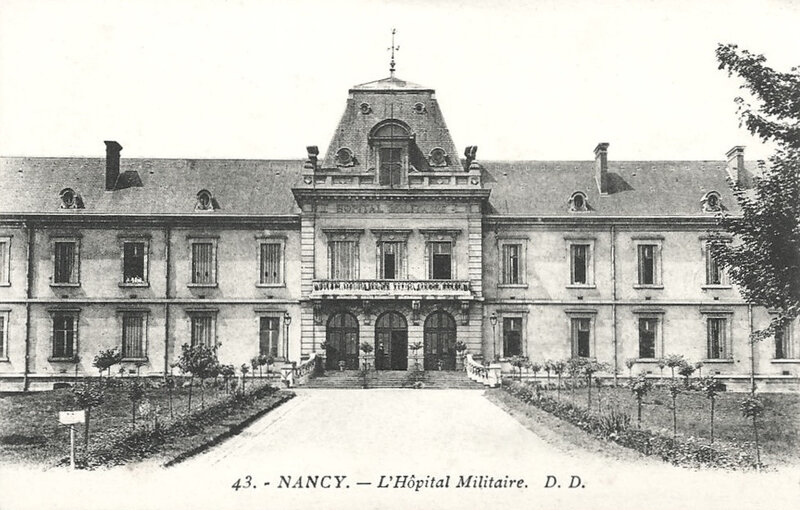 Nancy, hôpital militaire