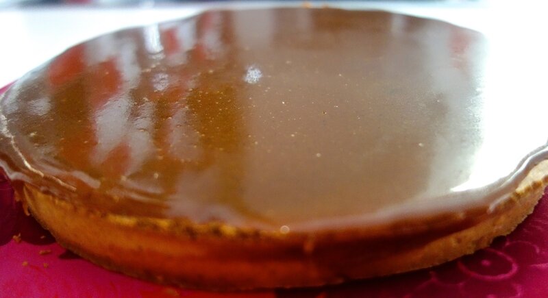 tarte chocolat-caramel