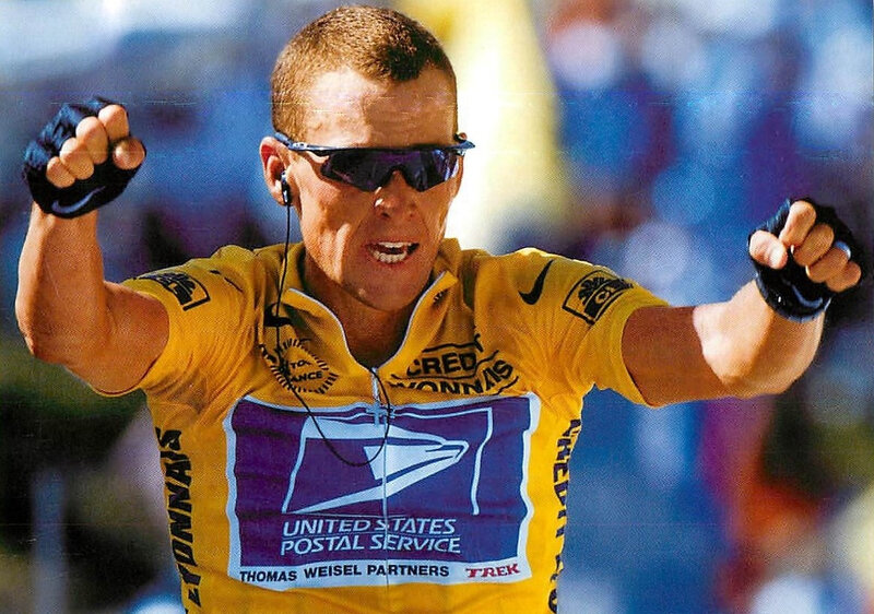 Carte Lance Armstrong US Postal